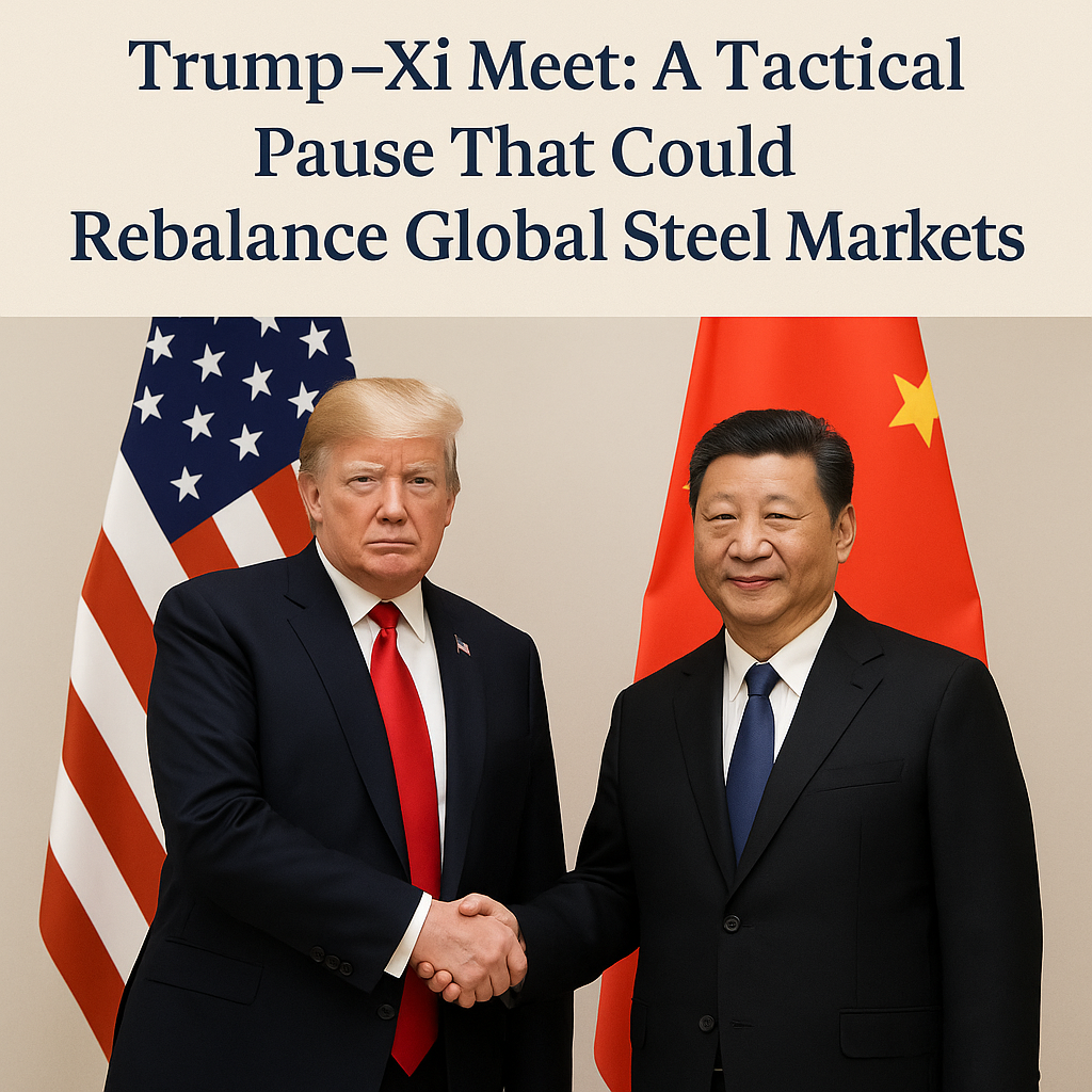 Trump–Xi Meeting: A Tactical Pause That Could Rebalance Global Steel Markets