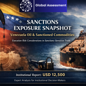 Sanctions Exposure Snapshot Venezuela Oil & Sanctioned Commodities